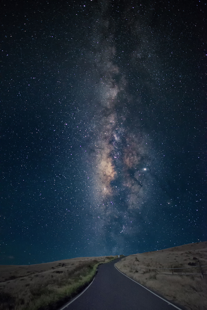 A short drive through the galaxy  Milky Way Photograph