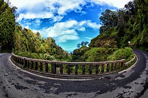 The Road to Hana Fine Art Photograph on Metal